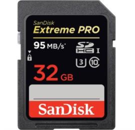 مموریSanDisk-32GB-Extreme-Pro-UHS-I-SDHC-U3-95MB-s-